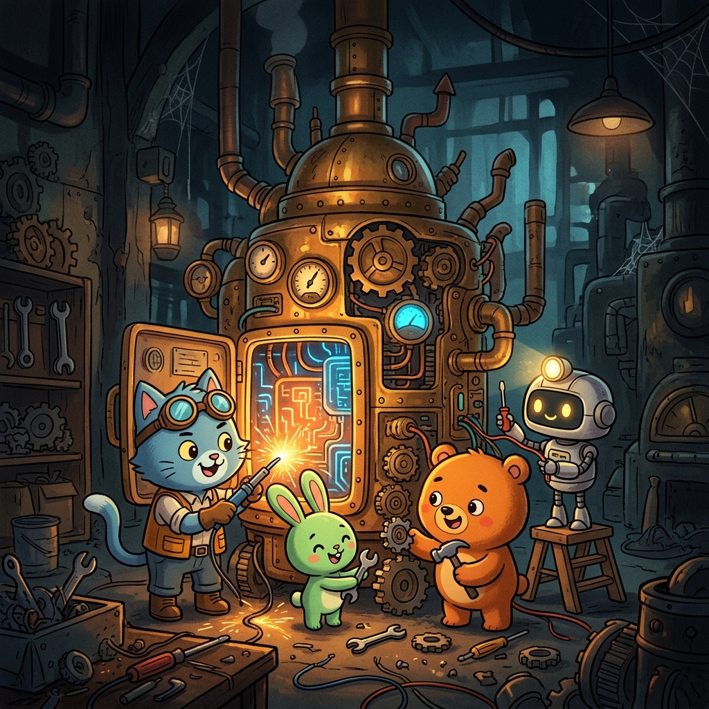 Dandys World Co-op Machine Extraction