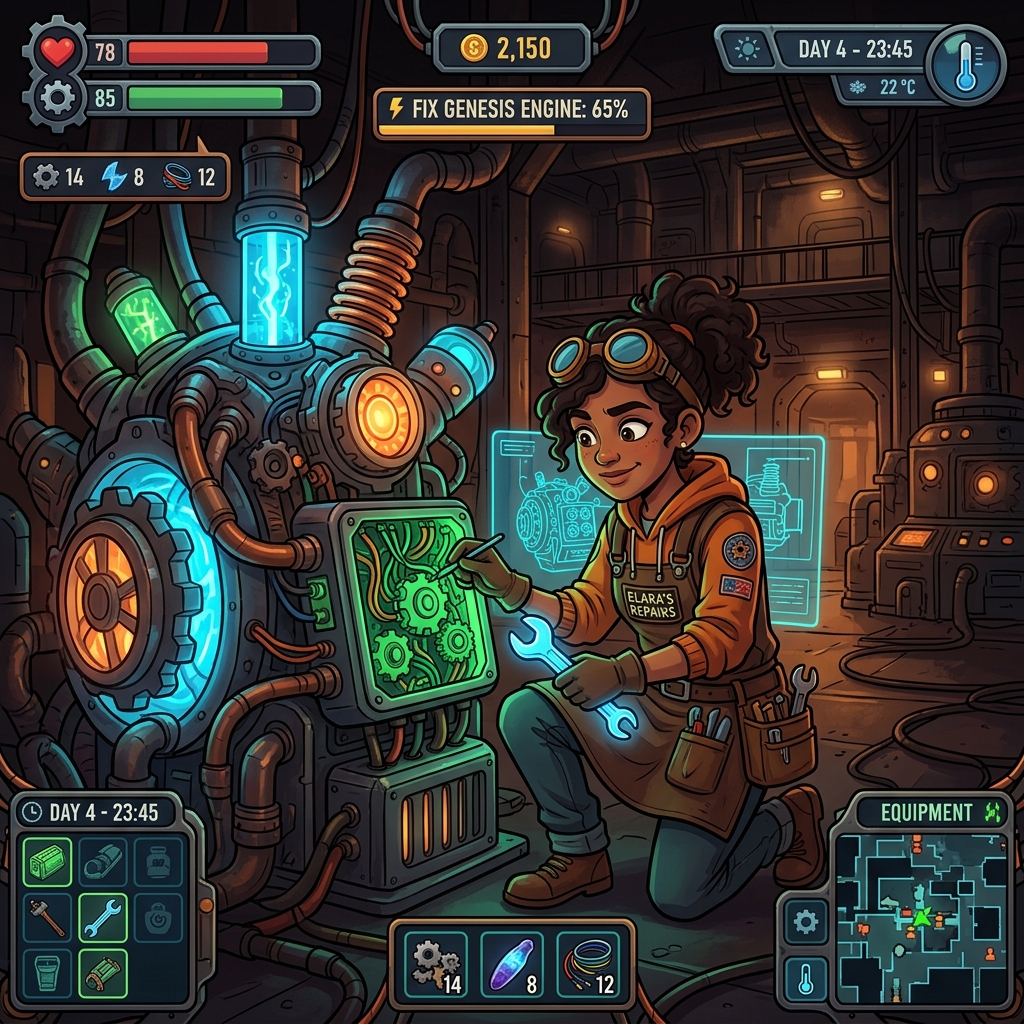 Dandys World Toon Repairing Machine